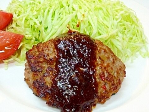 卵を使わない♪　野菜ハンバーグ